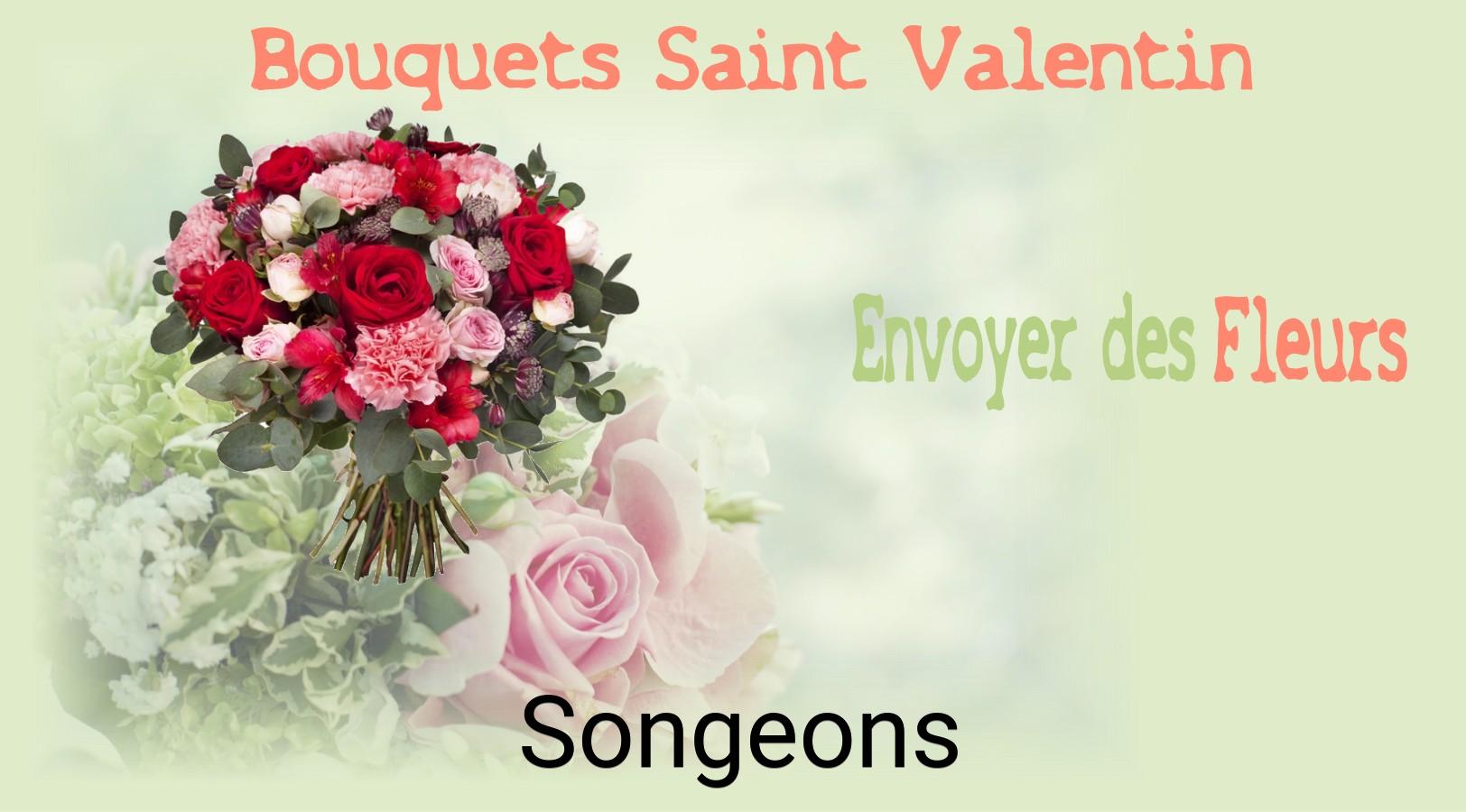 Roses de Saint-Valentin livrées à Songeons